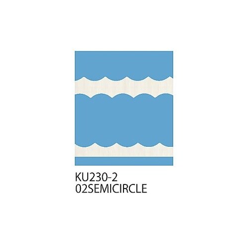 クラフトはさみ 02SEMICIRCLE