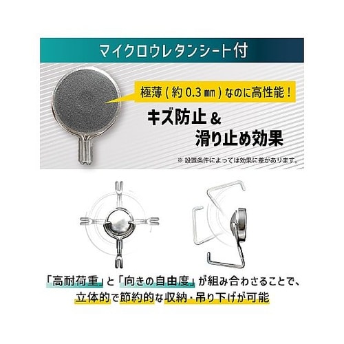 超強力マグネット 回転式耐荷重約16Kg