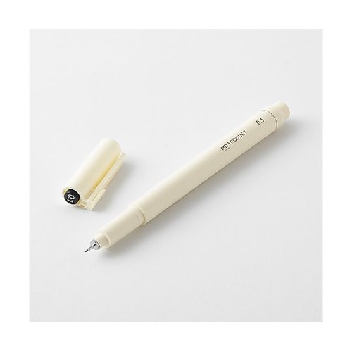 MDドローイングペン<0.1mm> 黒