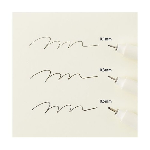 MDドローイングペン<0.3mm> 黒