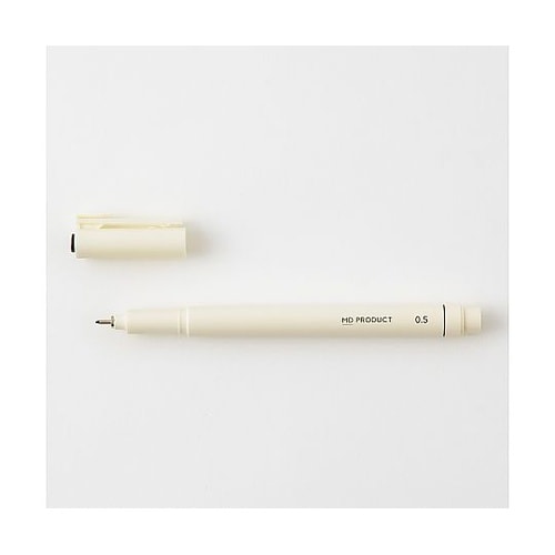 MDドローイングペン<0.5mm> 黒