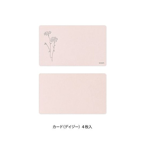 カードセット<名刺サイズ> 花色和紙 1
