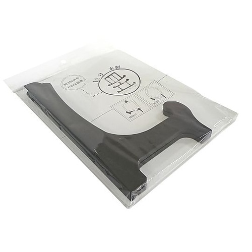 木製皿立 黒 12号 N060−0170
