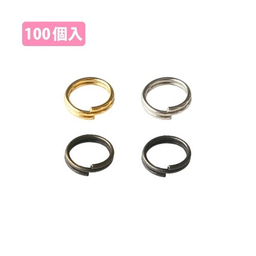 アクセサリー用二重リング 外径約6mm