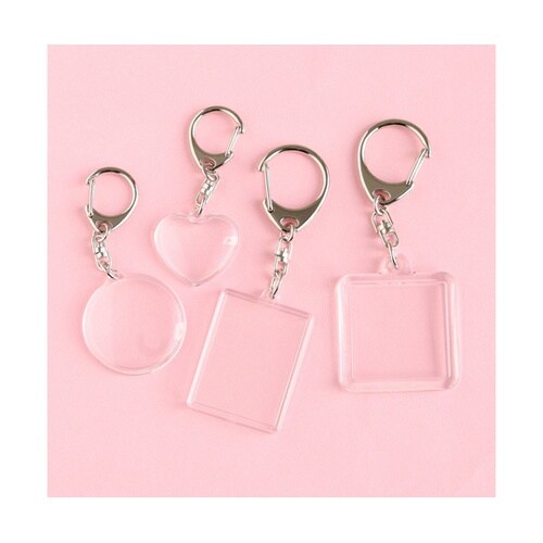 ハメパチキーホルダー 正方形 1セット(