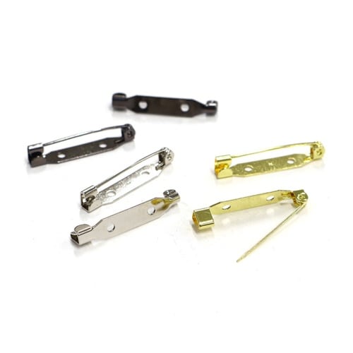 造花ピン 30mm 黒ニッケル 10本入