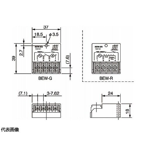 電磁クラッチ・ブレーキ電源装置(一般制御
