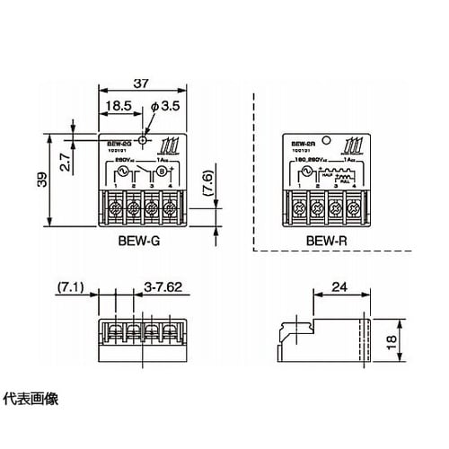 電磁クラッチ・ブレーキ電源装置(一般制御