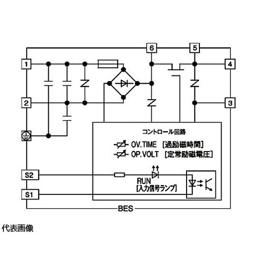 電磁クラッチ・ブレーキ電源装置(一般高速