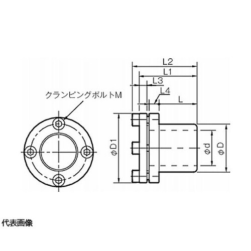 摩擦式締結具 ETPブッシュ ETP−A