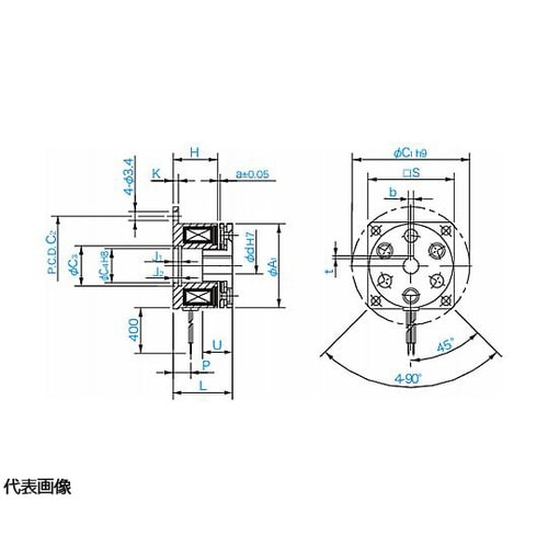 マイクロ励磁作動形ブレーキ 112 11