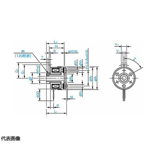 マイクロ励磁作動形クラッチ 102(ベア