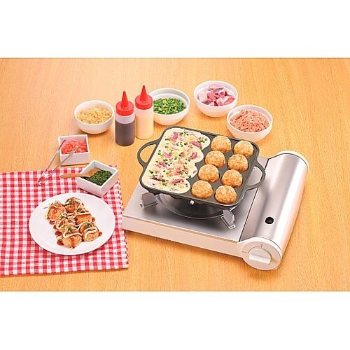 元祖やきやき ダイカストたこ焼器16穴