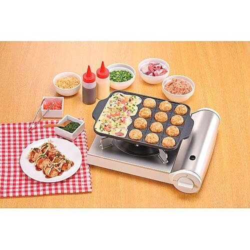 元祖やきやき ダイカストたこ焼器20穴
