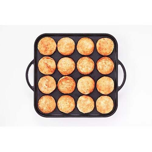 元祖やきやき IH鉄鋳物たこ焼器16穴