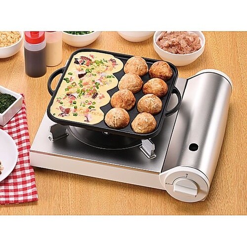元祖やきやき IH鉄鋳物たこ焼器16穴