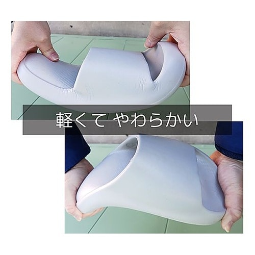 ふわ心地サンダル グレー M JR−0