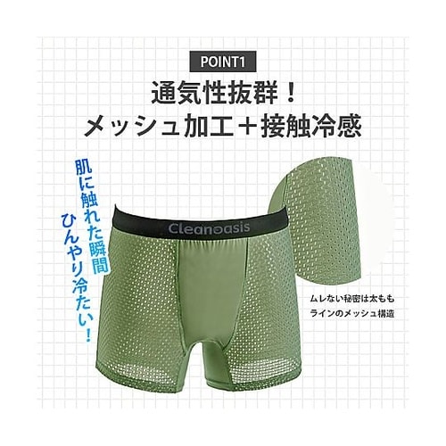 超爽快! メッシュ吸水安心パンツ LLサ