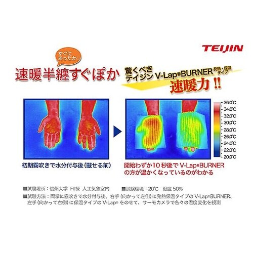 テイジン 速暖すぐぽか半纏リバーシブル