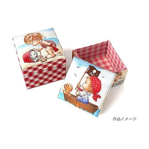 カルトナージュキットセット スクエアボッ