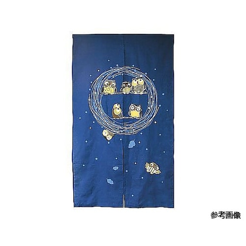 和風のれん 花柄