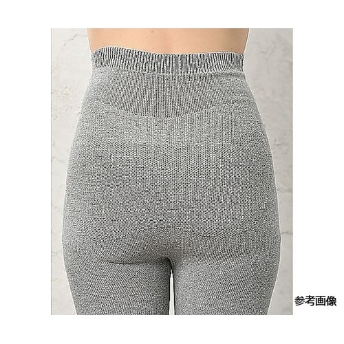 無縫製 健康腹巻付きパンツ 3分丈ブラッ