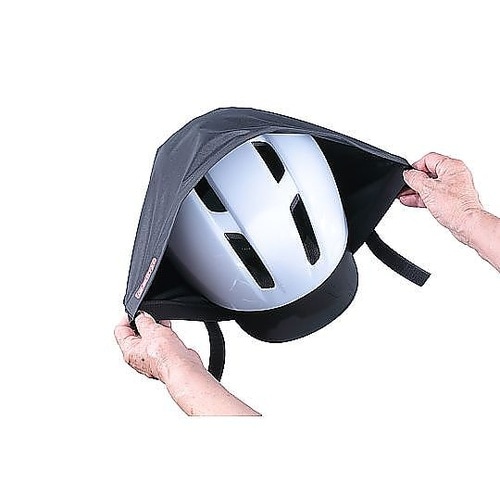 ヘルメットカバー ブラック ラージ