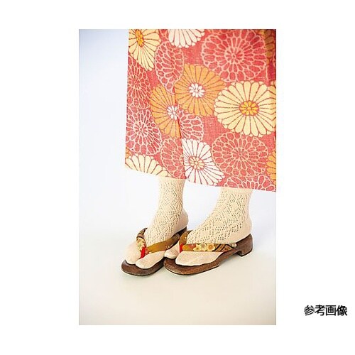 手編み風ルミーソックス 足袋タイプ 1組