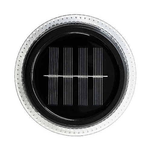 ソーラー充電式フットライト【丸型】 1ケ