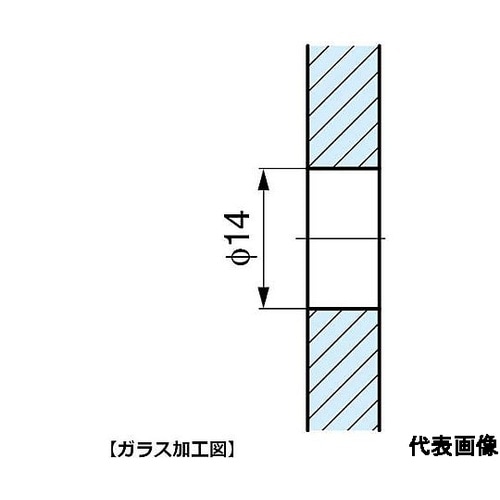 (100032057)戸当り付ガラスドア