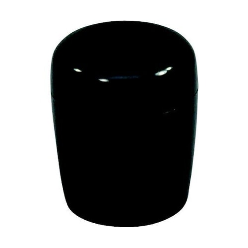 イス脚キャップバラパイプ用 黒丸18mm