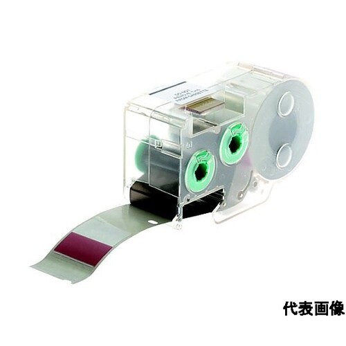 熱転写ハンディプリンタ用回転ラベル 赤