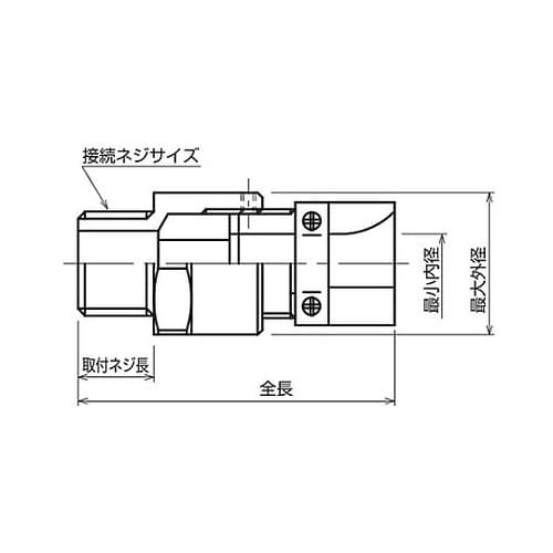開放型耐圧P式ベルマウスコン KXP−5