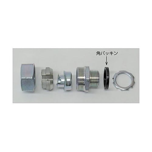 厚鋼用裸フレキBOXコネクタ 1箱(4個