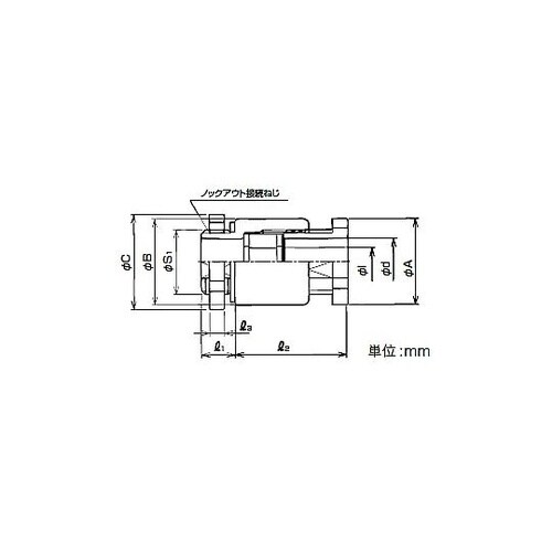ケイグランド用コネクタ CFBG 20c