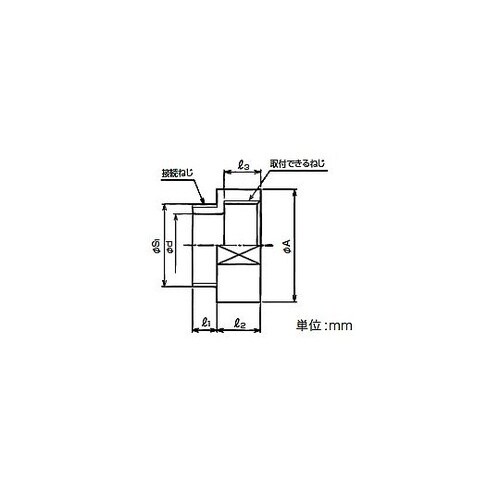 樹脂製変換ハブ HHPGG0912