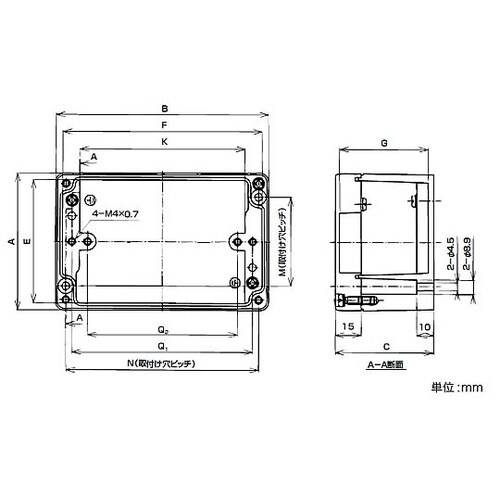 端子ボックス HJA5