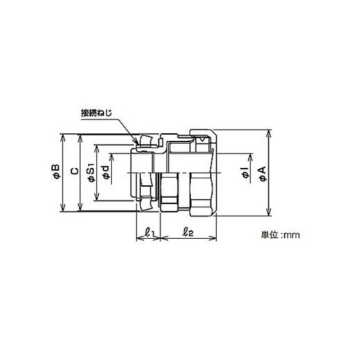 ケイフレックス用コネクタ K2BG 82