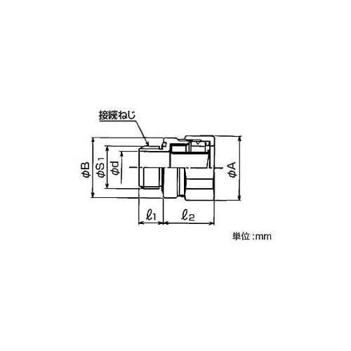SUSケイフレックスコネクタ KMBCL