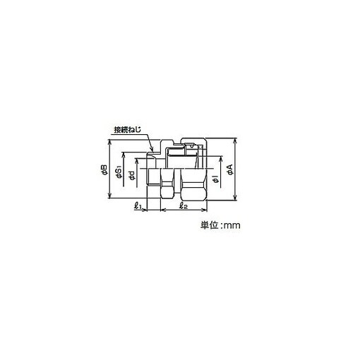 ケイフレックス用コネクタ KMBM16−