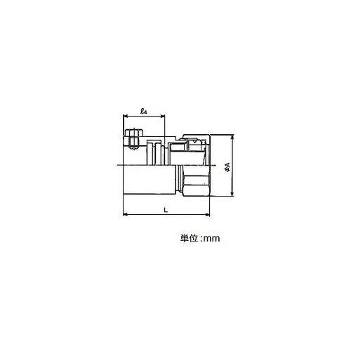 SUSねじなしコンビカップ KMKEL1