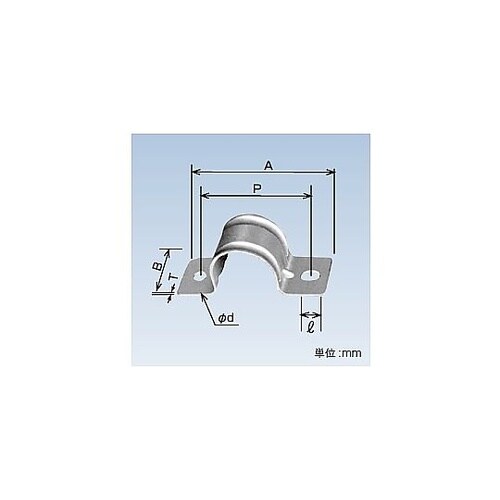 ケイフレックス用両サドル KSS104