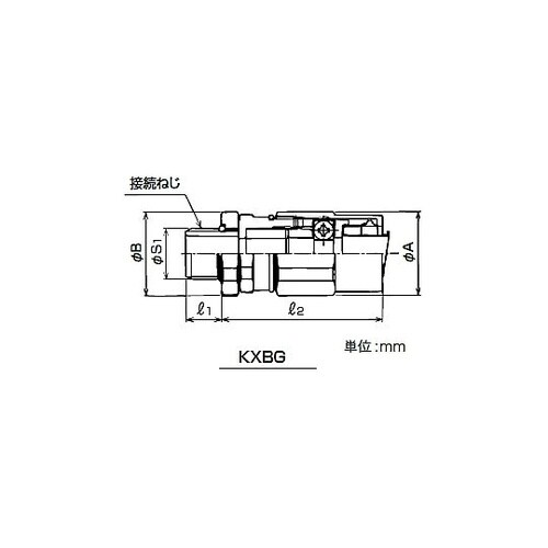 耐圧防爆パッキン式コネクタ KXBG 5