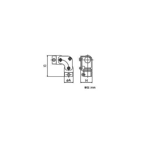 ねじ無サンパイプ用エルボ LEEI20