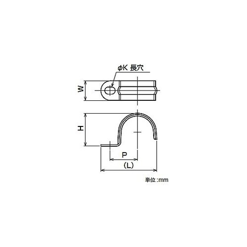 サンパイプ用片サドル LSO32