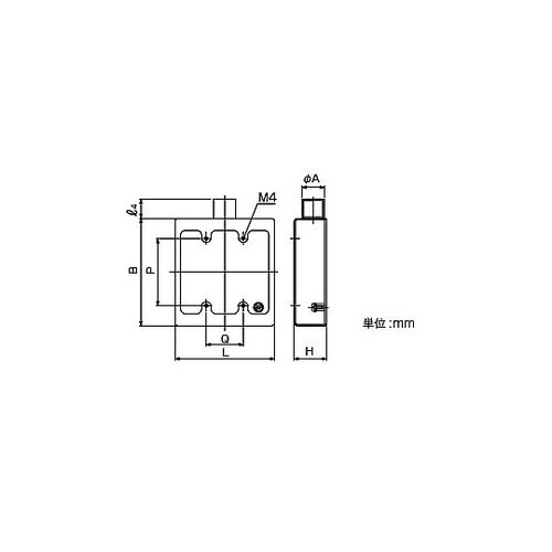 ねじ付露出SWBOX2個1方 LTCD3
