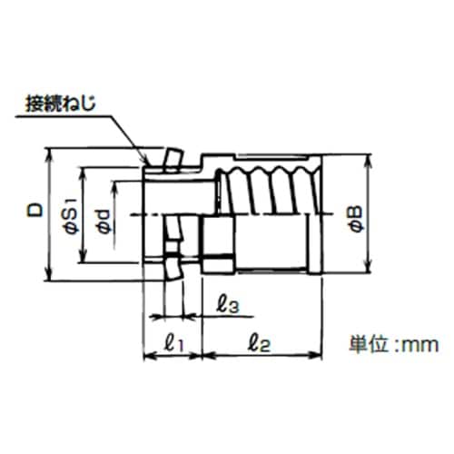 サンフレキNT用2型コネクタ NT2BG