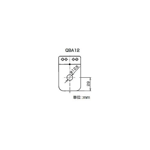 ベース用アダプタ QBA12
