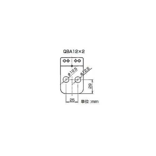 ベース用アダプタ QBA12×2P