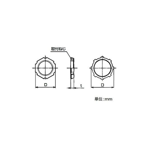 鋼製ロックナット RLPGS11
